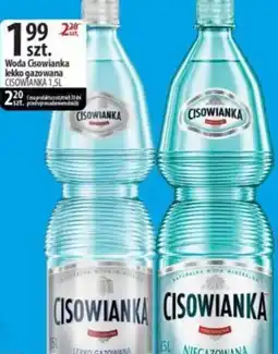 Delisso Delikatesy Woda cisowianka lekko gazowana cisowianka oferta