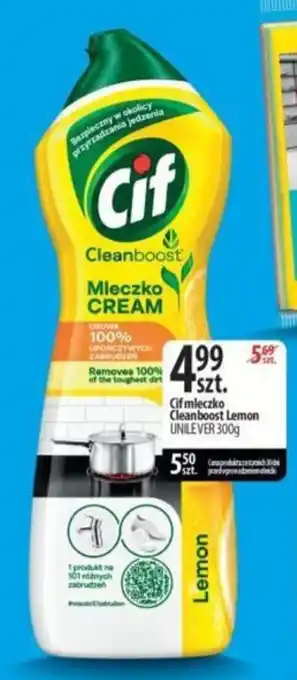 Cif Mleczko Cleanboost Lemon