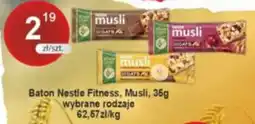 Rabat Baton Nestle Fitness, Musli oferta