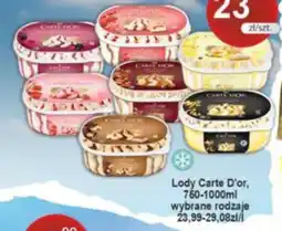 Rabat Lody Carte D'or oferta