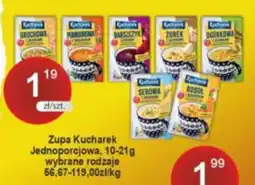 Rabat Zupa Kucharek Jednoporcjowa oferta