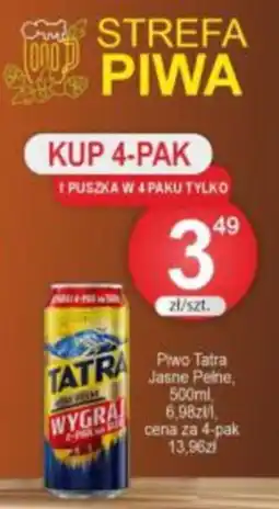 Rabat Piwo Tatra Jasne Pełne oferta