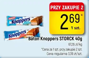 Delikatesy Piotruś Pan Baton Knoppers STORCK oferta