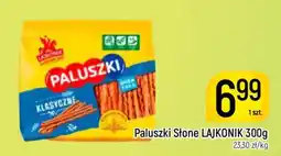 Delikatesy Piotruś Pan Paluszki Ślone LAJKONIK oferta
