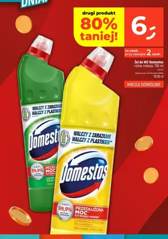 Żel do WC Domestos