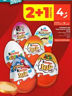 Dealz Kinder Czekoladowe jajko oferta