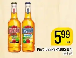 Delikatesy Piotruś Pan Piwo DESPERADOS oferta