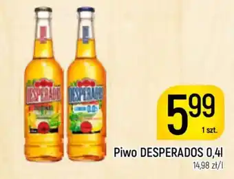Delikatesy Piotruś Pan Piwo DESPERADOS oferta