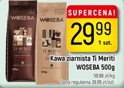 Delikatesy Piotruś Pan Kawa ziarnista Ti Meriti WOSEBA oferta