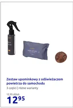 Action Zestaw upominkowy z odświeżaczem powietrza do samochodu Cara oferta