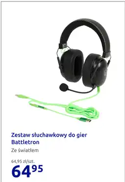 Action Zestaw słuchawkowy do gier Battletron oferta