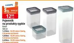 E.Leclerc Pojemnik na produkty sypkie Keter oferta