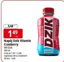 E.Leclerc Napój Dzik Vitamin Cranberry WK Dzik oferta