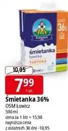 E.Leclerc Śmietanka 36% OSM Łowicz oferta