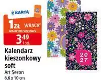 E.Leclerc Kalendarz kieszonkowy soft Art Sezon oferta