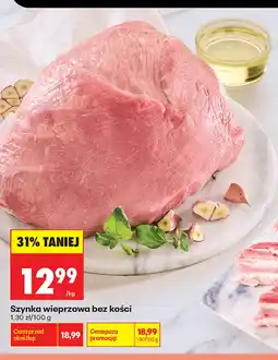 Biedronka Szynka wieprzowa bez kości oferta