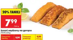 Biedronka Łosoś wędzony na gorąco oferta