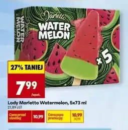 Biedronka Lody watermelon Marletto oferta