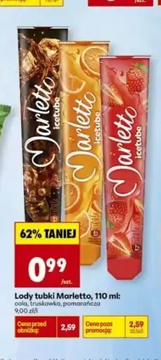 Biedronka Lody pomarańczowe Marletto oferta