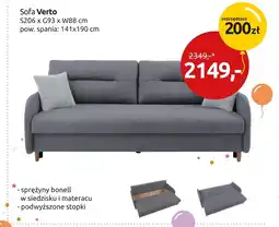 Black Red White Sofa oferta
