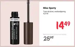 Rossmann Tusz do brwi wodoodporny Miss Sporty oferta