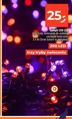 Dealz Lampki 200 LED trzy tryby świecenia oferta