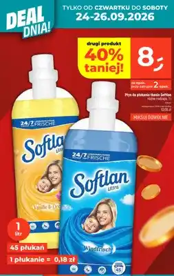 Dealz Płyn do płukania tkanin Softlan Ultra Windfrisch oferta