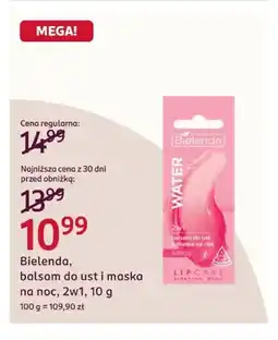 Rossmann Balsam do ust i maska na noc 2w1 Bielenda oferta