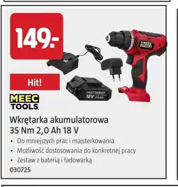 Jula Akumulatorowa wkrętarka Meec Tools oferta