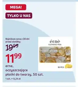 Rossmann Oczyszczające płatki do twarzy Erne oferta