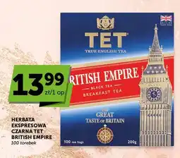 ABC Herbata ekspresowa czarna TET British Empire oferta