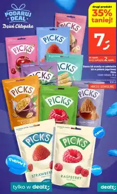 Dealz Owoce w polewie jogurtowej Picks Truskawki oferta