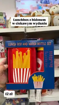 Pepco Zestaw lunchbox z bidonem Lunch Box and Water Bottle Set oferta