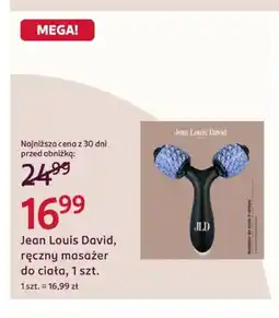 Rossmann Ręczny masażer do ciała Jean Louis David oferta