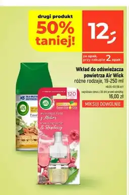 Dealz Wkład do odświeżacza powietrza Air Wick Drzewo Sandałowe i Zmysłowa Wanilia oferta
