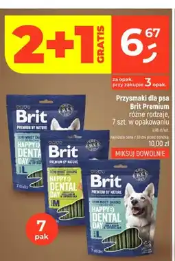 Dealz Przysmaki dla psa Brit Premium by Nature Happy Dental Day M 7-pak oferta