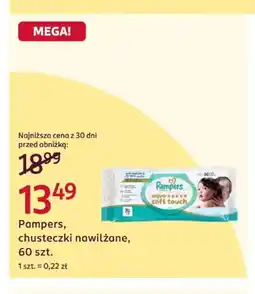 Rossmann Chusteczki nawilżane Pampers oferta