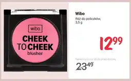 Rossmann Róż do policzków Wibo oferta