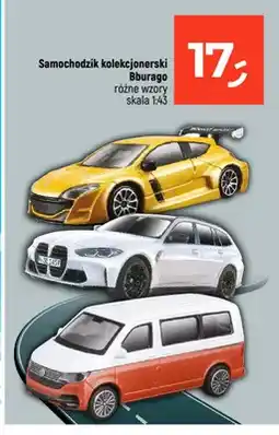 Dealz Samochodzik kolekcjonerski Bburago różne wzory skala 1:43 oferta