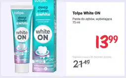 Rossmann Pasta do zębów wybielająca Tołpa White ON oferta