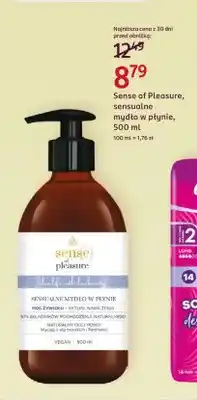 Rossmann Sensualne mydło w płynie Sense of Pleasure oferta