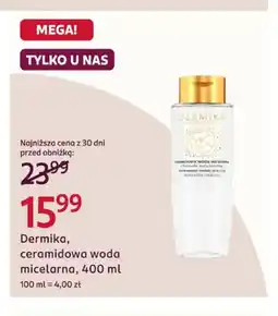 Rossmann Ceramidowa woda micelarna Dermika oferta