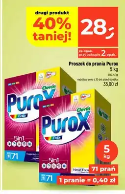 Dealz Proszek do prania Purox Color oferta