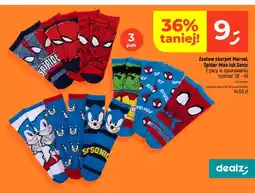 Dealz Skarpety Marvel 3-pak oferta