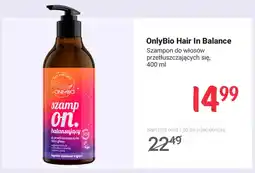Rossmann Szampon do włosów przetłuszczających się OnlyBio Hair In Balance oferta