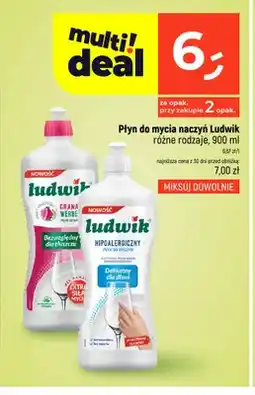Dealz Płyn do mycia naczyń Ludwik Duet Świeżości Granat Werbena oferta