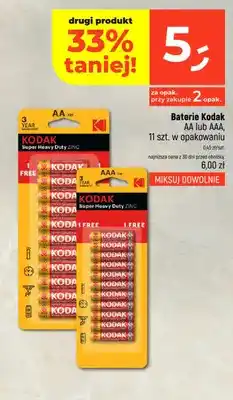 Dealz Baterie Kodak Super Heavy Duty Zinc Aa 11-pak oferta