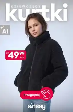 Sinsay Dziewczęce kurtki Sinsay oferta