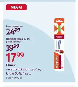 Rossmann Szczoteczka do zębów Ultra Soft Elmex oferta