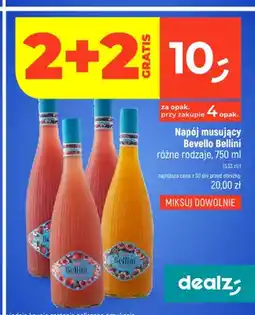 Dealz Napój musujący Bevello Bellini Brzoskwinia oferta